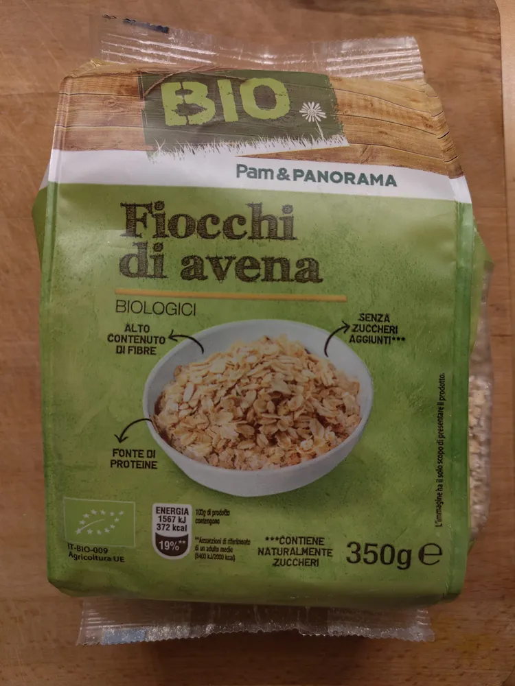 Fiocchi di avena biologici