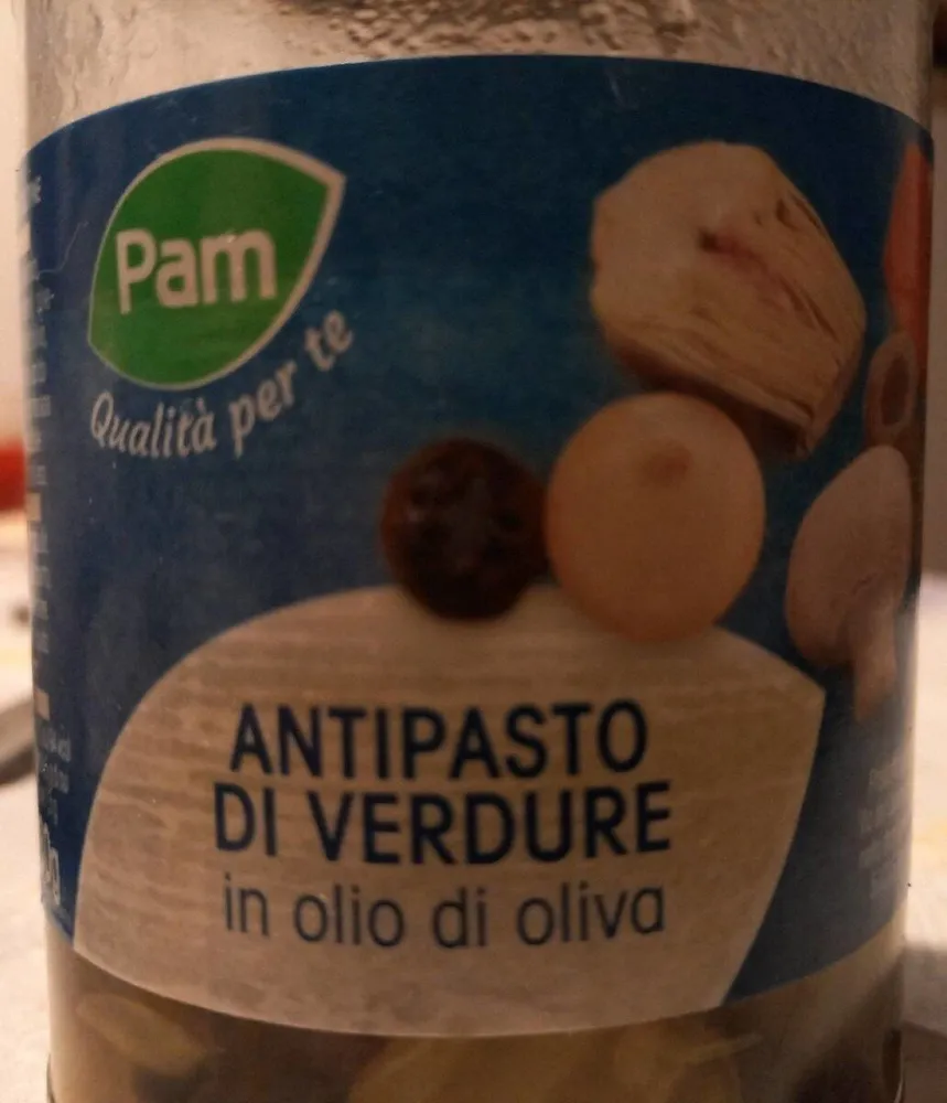 Antipasto di verdure in okio d'oliva PAM