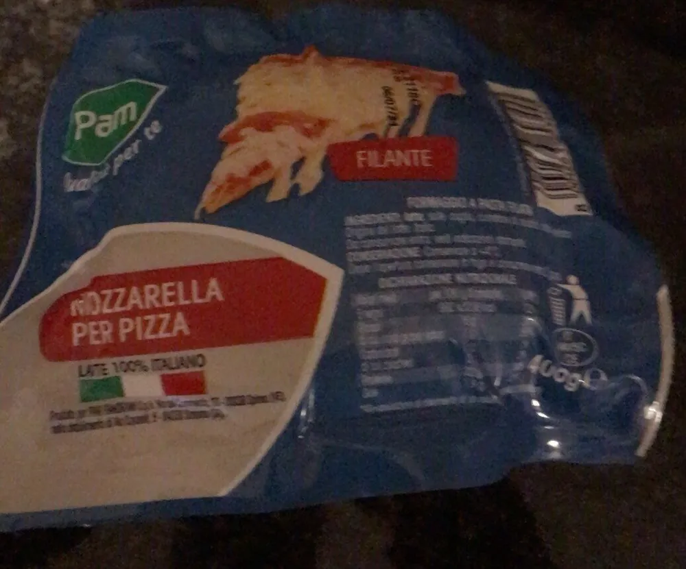 Mozzarella per pizza
