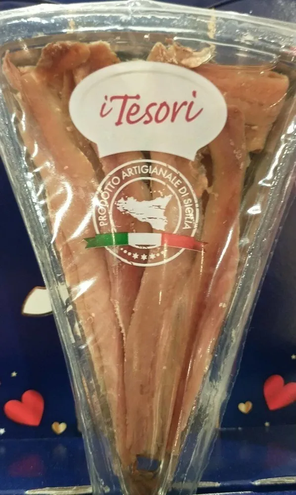 Filetti di acciughe in olio di semi di girasole