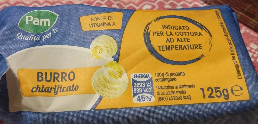 Burro Chiarificato
