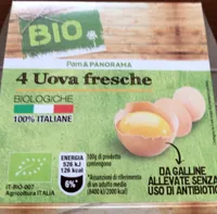 4 uova fresche bio