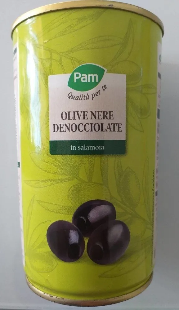 OLIVE NERE DENOCCIOLATE in salamoia