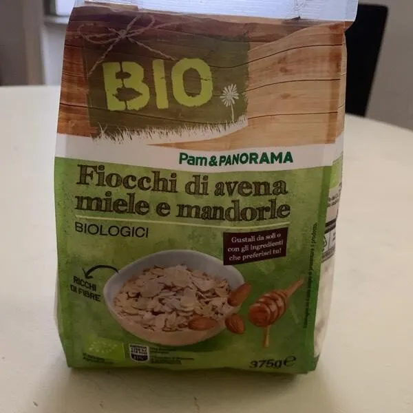Fiocchi di avena miele e mandorle