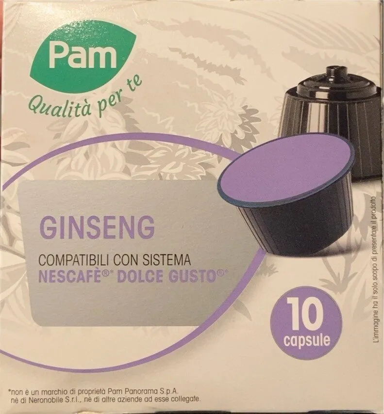 Ginseng cialde