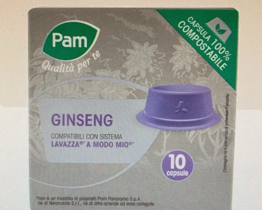 Capsule Ginseng compatibili Lavazza a modo mio