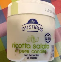 Ricotta salata e pere candite