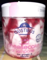 Gelato cheesecake al lampone
