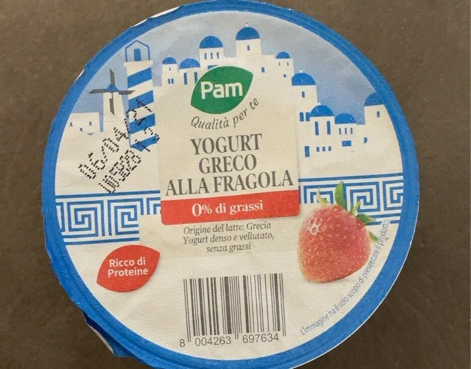 Yogurt greco alla fragola