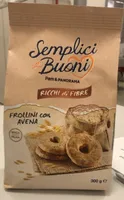 Frollini con avena ricchi di fibre