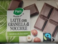 Cioccolato al latte con nocciole