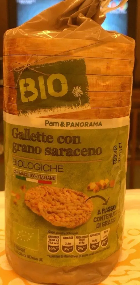 Gallette con grano saraceno