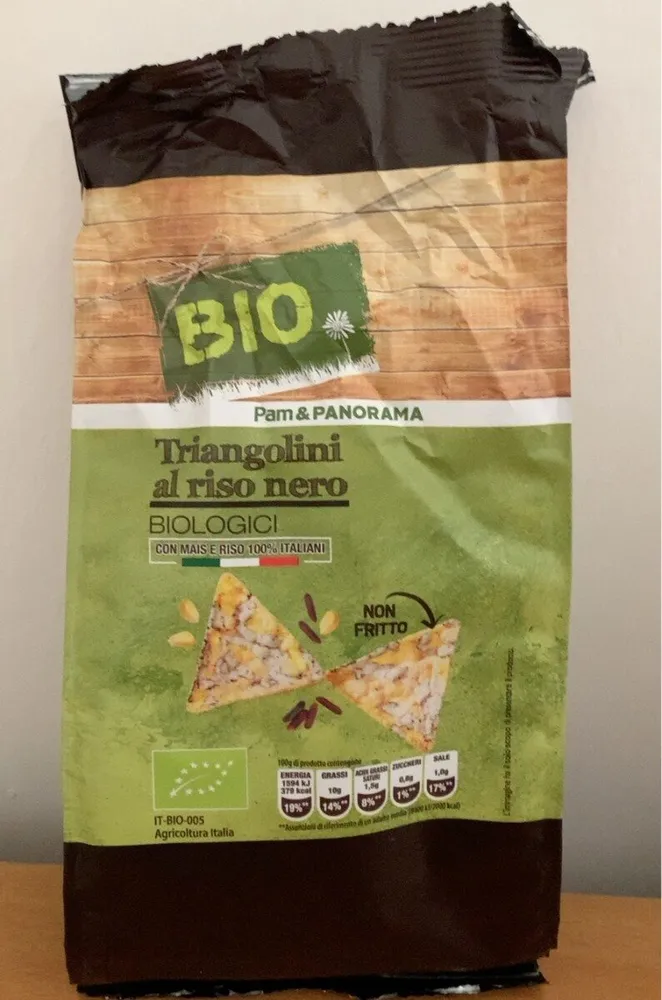 Triangolini al riso nero