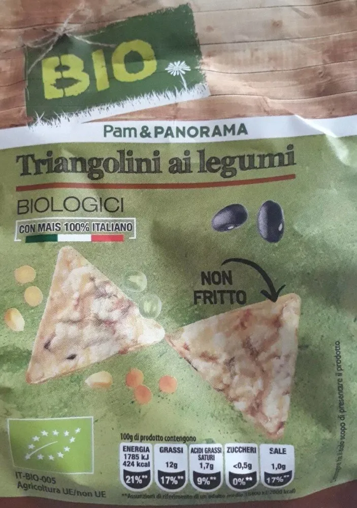 Triangolini ai legumi