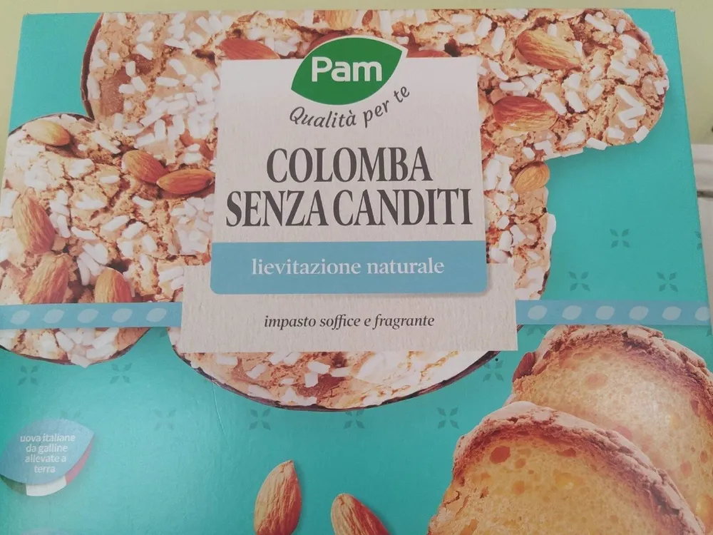 Colomba senza canditi