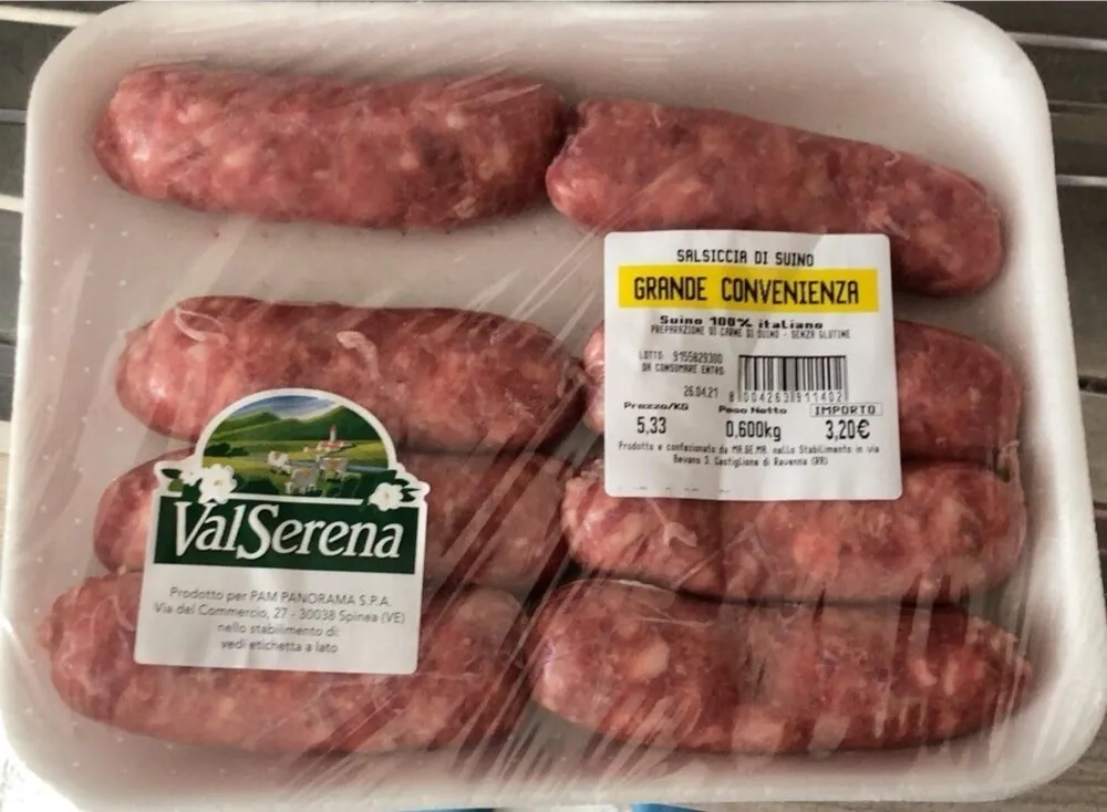 Salsiccia di suino