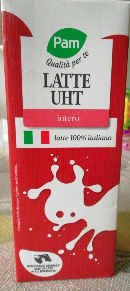 Latte UHT intero