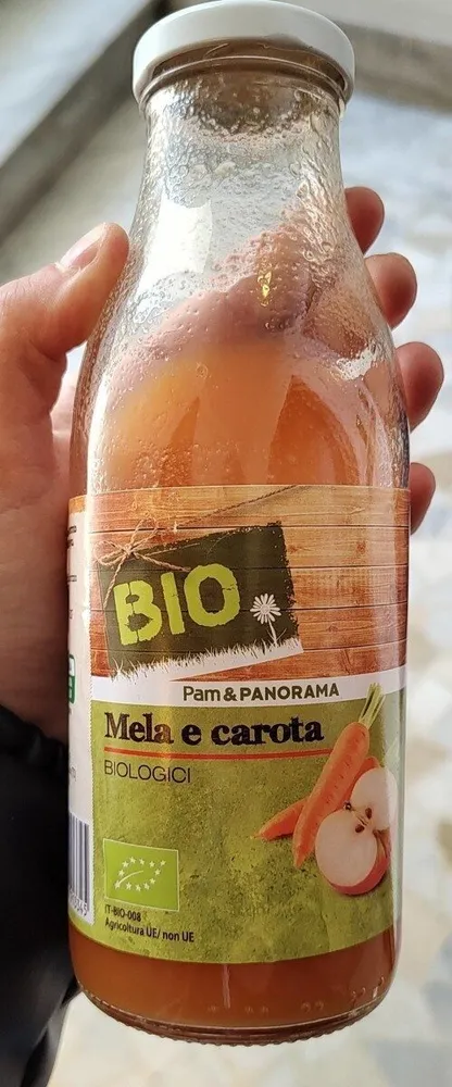 Succo mela e carota