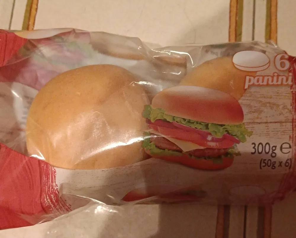 Panini per hamburger