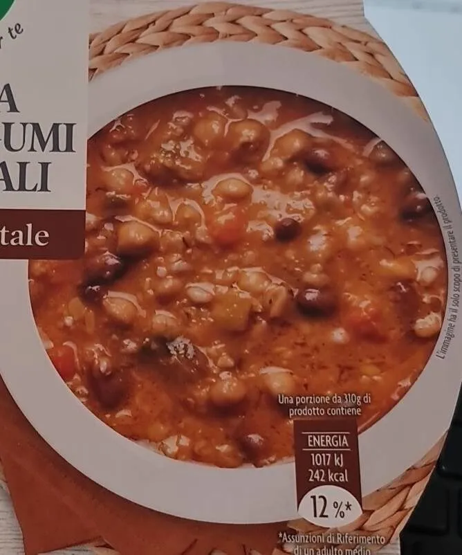 Zuppa Con Legumi e cereali