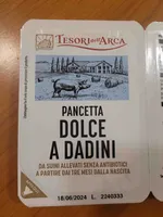 Pancetta dolce a dadi