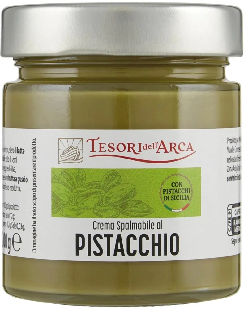 Crema spalmabile al pistacchio