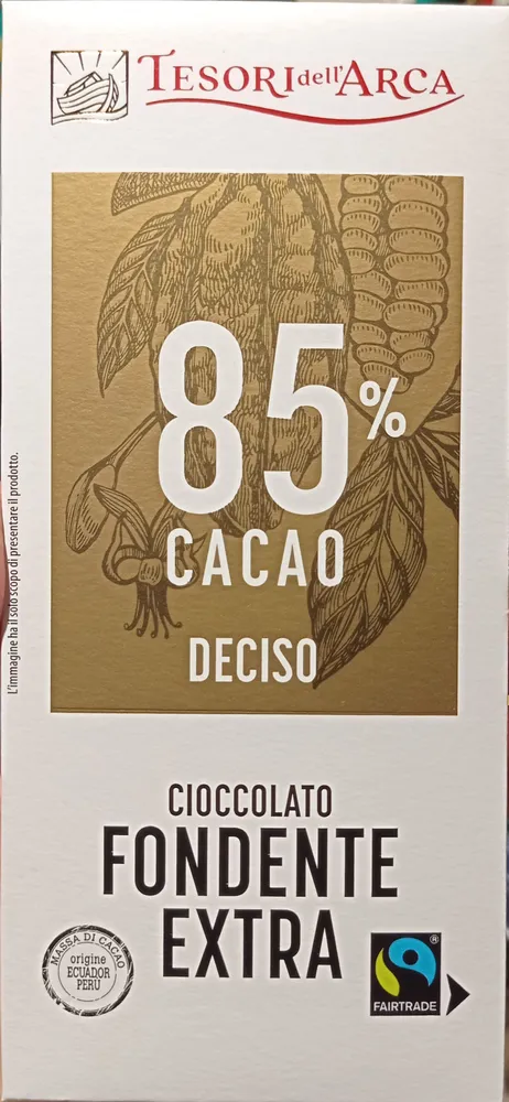 Cioccolato fondente 85%