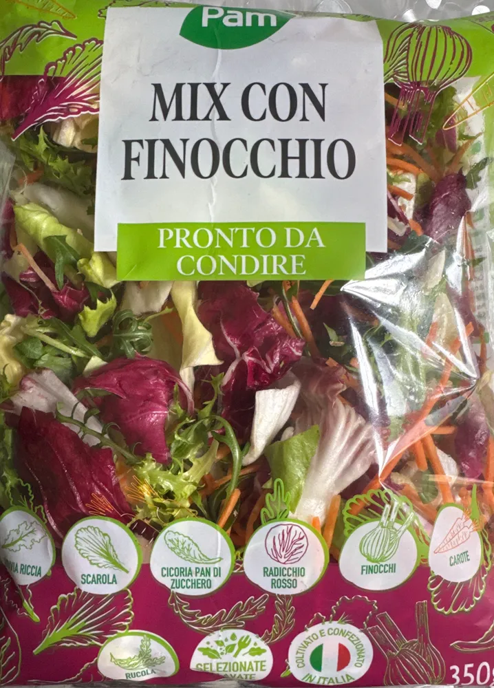 Mix con finocchio