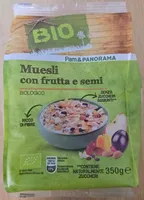 Organic Muesli with Fruits and Seeds