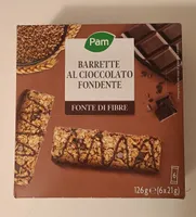 Barrette al cioccolato fondente