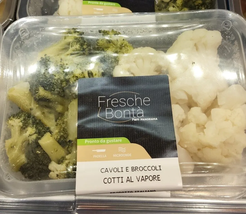 cavoli e broccoli al vapore
