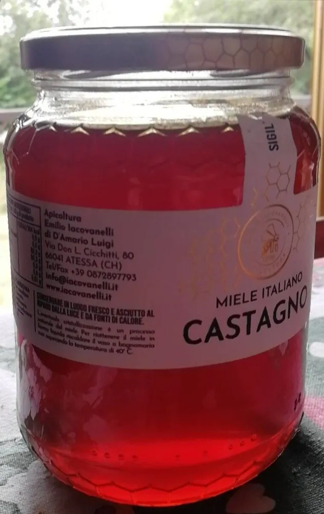 Miele italiano di castagno