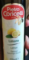 Lemon flavoured extra virgin olive oil