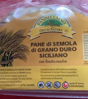Pane di semola grano duro siciliano
