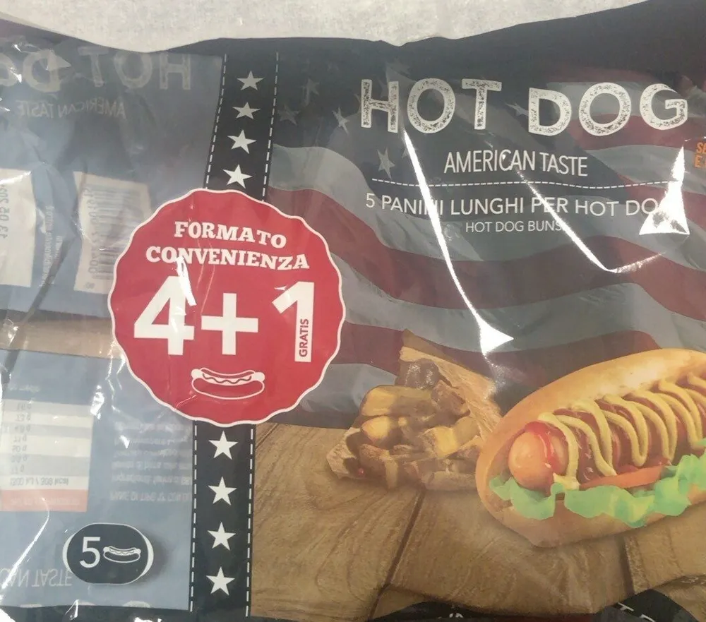 Panini per hot dog