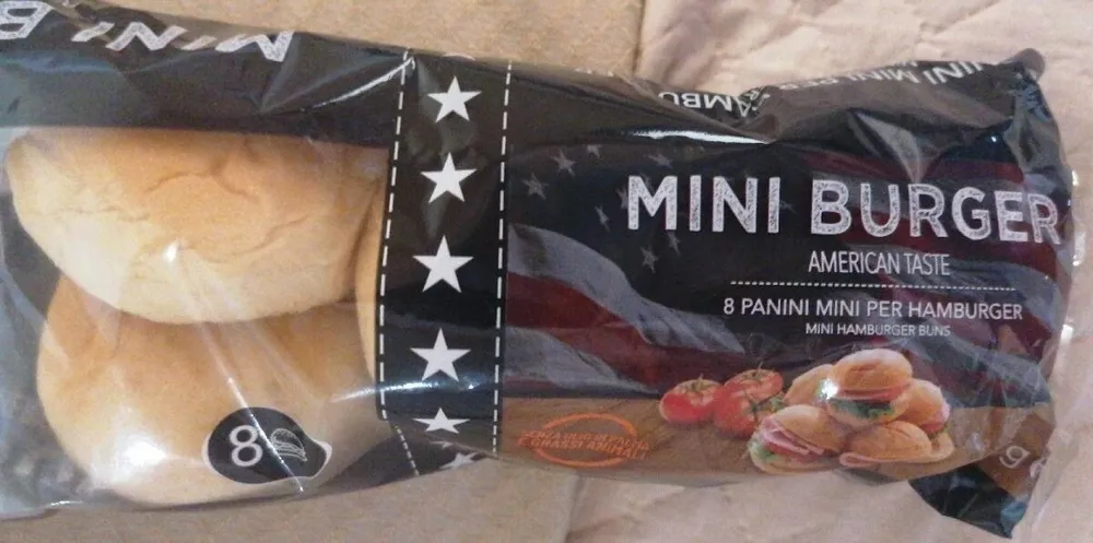 Mini burger American taste