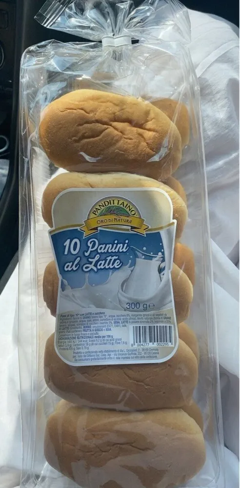 10 panini al latte