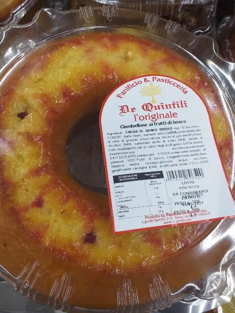 ciambellone ai frutti di bosco