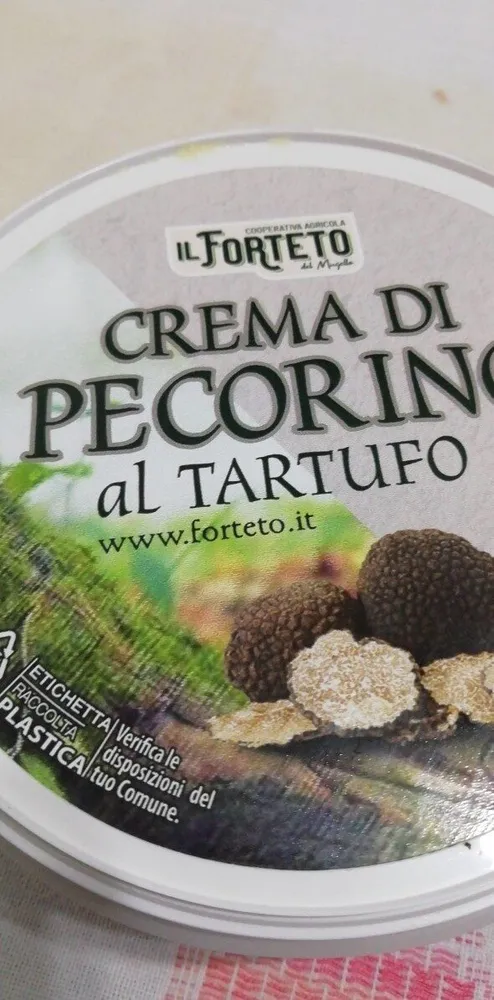 Crema di pecorino al tartufo