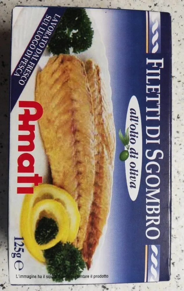 Filetti di sgombro all'olio di oliva