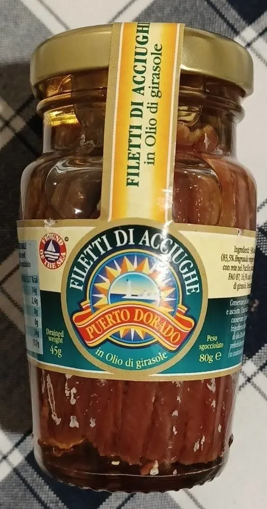 Filetti di acciughe