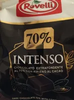 Cioccolato extrafondente al 70% con cacao