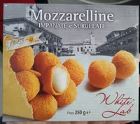 Mozzarelline impanate e surgelate