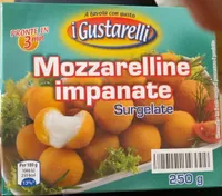 Mozzarelline impanate