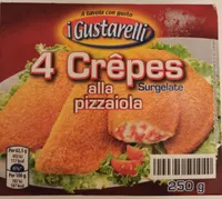 4 crepes alla pizzaiola