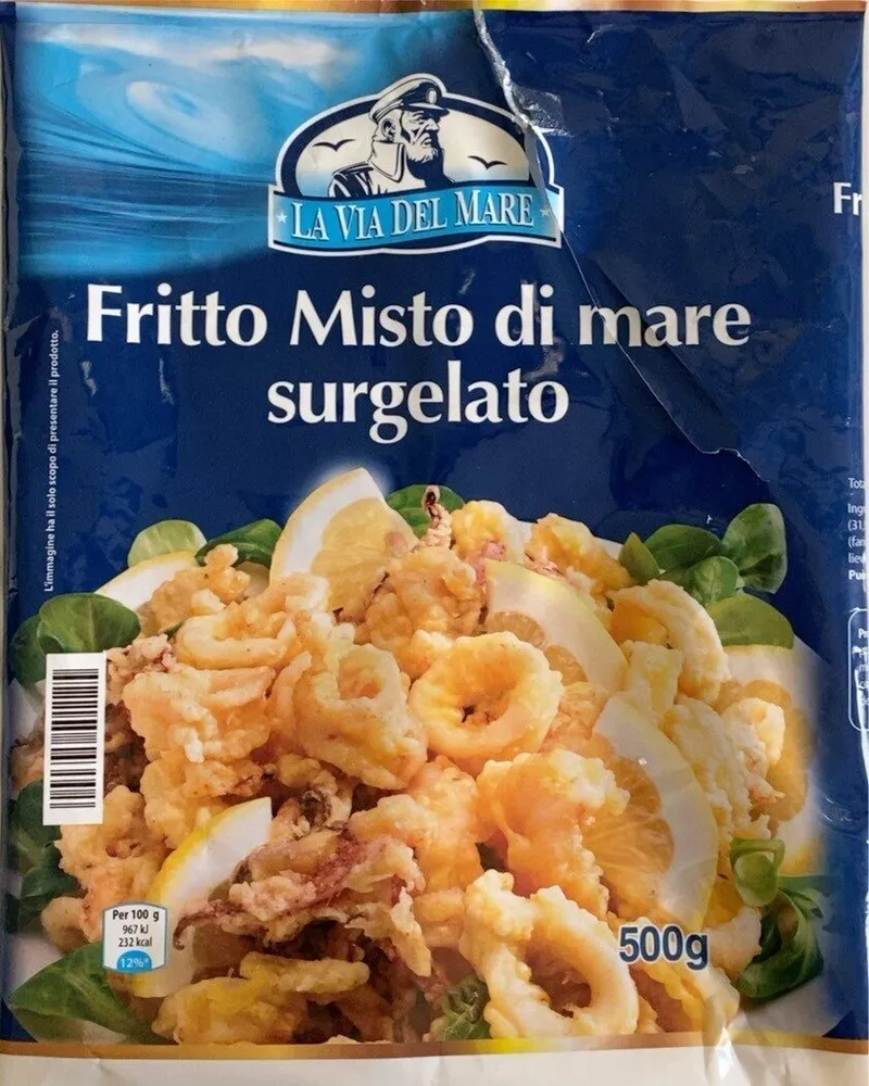 Fritto misto di mare surgelato