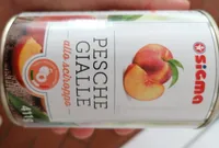 Pesche gialle allo sciroppo