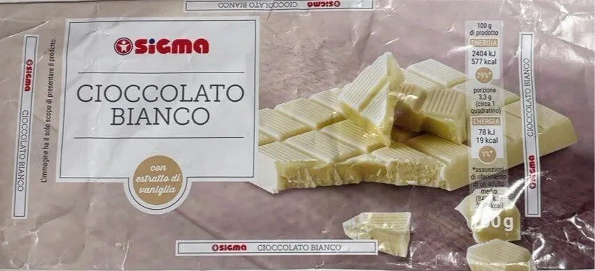 Cioccolato bianco