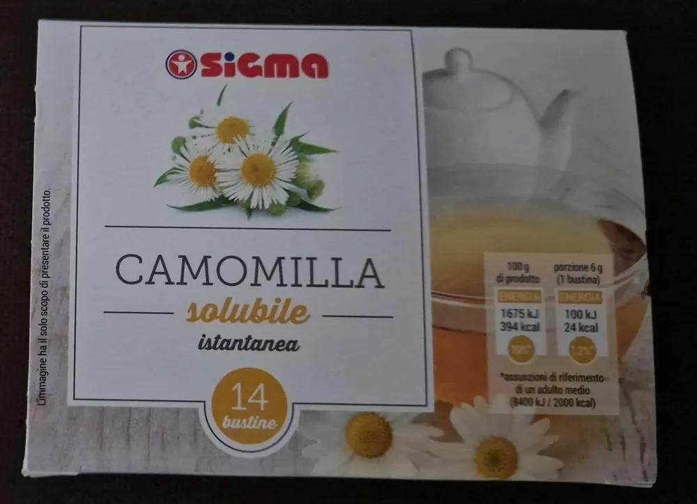 Camomilla solubile istantanea