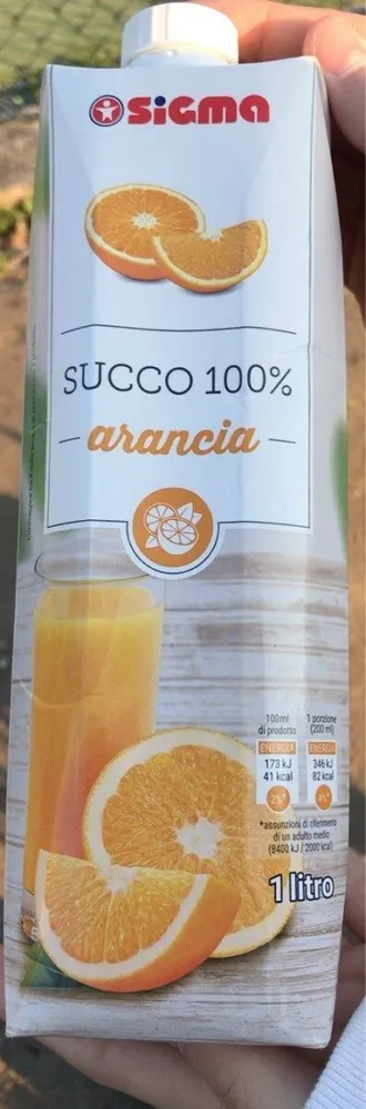 Succo 100% arancia